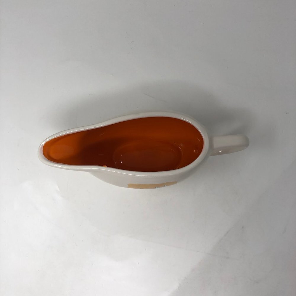 Rae Dunn Hello Fall Rabbit Squirrel Gravy Boat - Picture 3 of 5